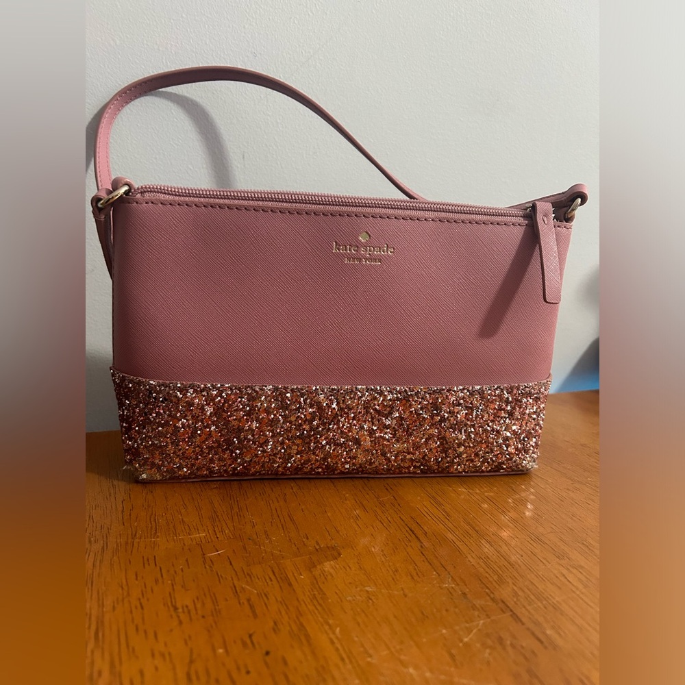 NWOT Kate Spade bag pink with sparkles
